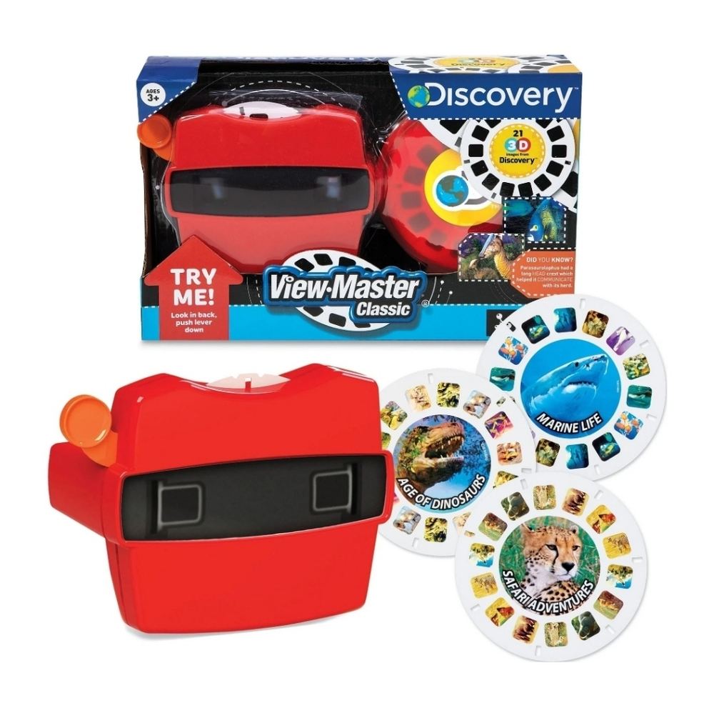 Big Game Toys 3D View Master Discovery Kids Dinosaurs Marine Animals Viewmaster